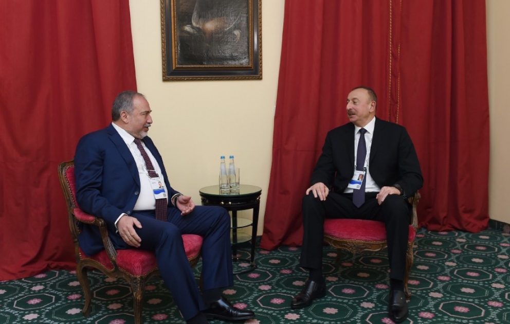President Ilham Aliyev met with Israeli Defense Minister in Munich VIDEO