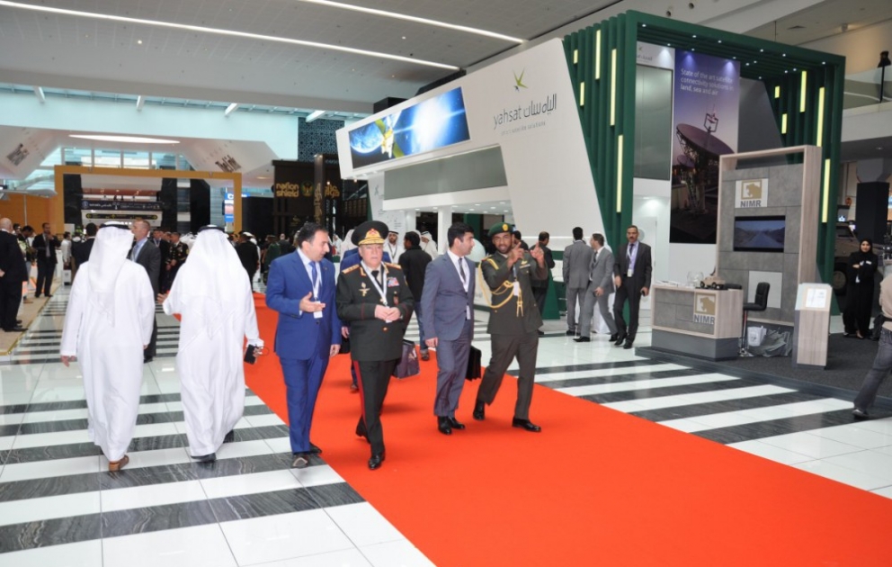 Azerbaijan represented at IDEX 2017 in UAE VIDEO