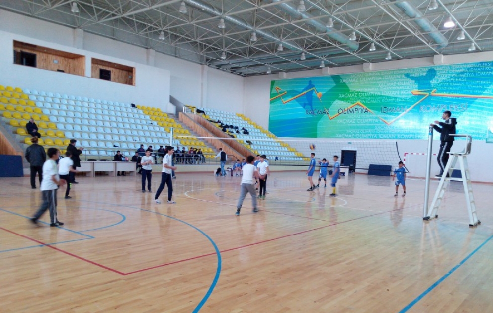 Xaçmazda voleybol üzrə zona mərhələsinin qalibləri müəyyənləşib VİDEO