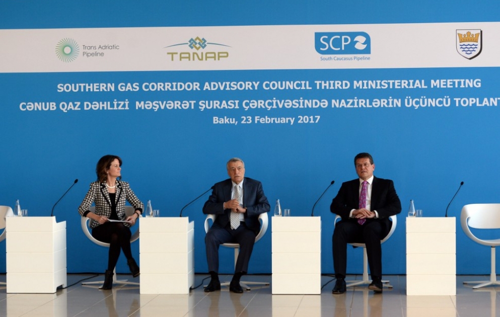 M.Şefçoviç: Cənub Qaz Dəhlizi Məşvərət Şurası çərçivəsində nazirlərin üçüncü toplantısı çox uğurlu keçib VİDEO