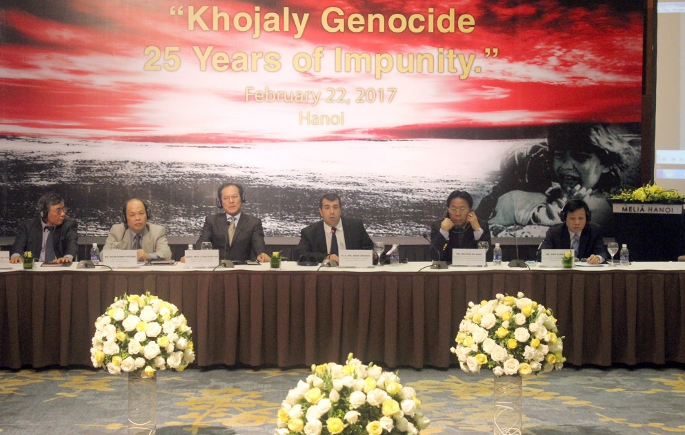 Vyetnamda “Xocalı soyqırımı. 25 illik cəzasızlıq” adlı konfrans keçirilib VİDEO