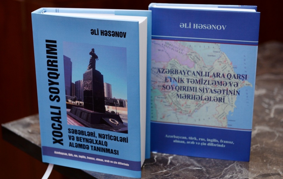 Bücher, in denen ethnische Säuberungs-und Genozidpolitik Armeniens gegen Aserbaidschaner analysiert wird, öffentlich vorgestellt VIDEO