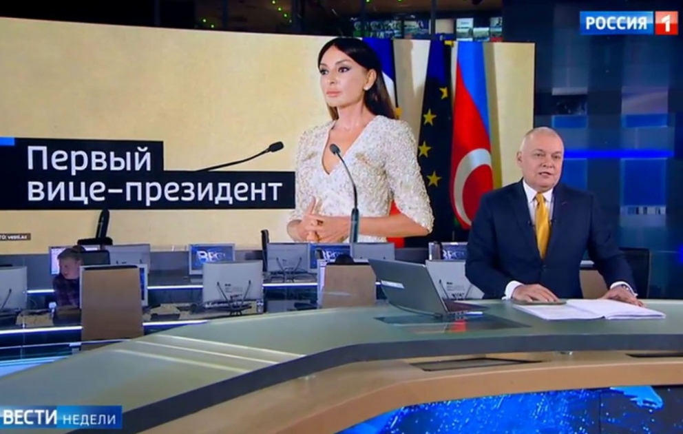 La première vice-présidente de la République a accordé une interview à la chaîne Rossia 1 VIDEO
