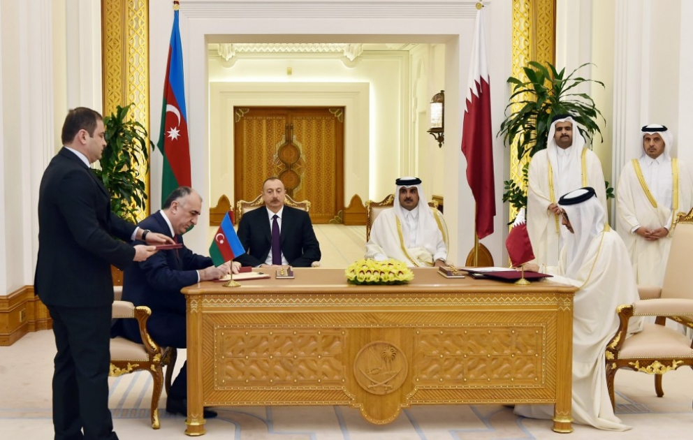 Azerbaijan, Qatar signed documents VIDEO