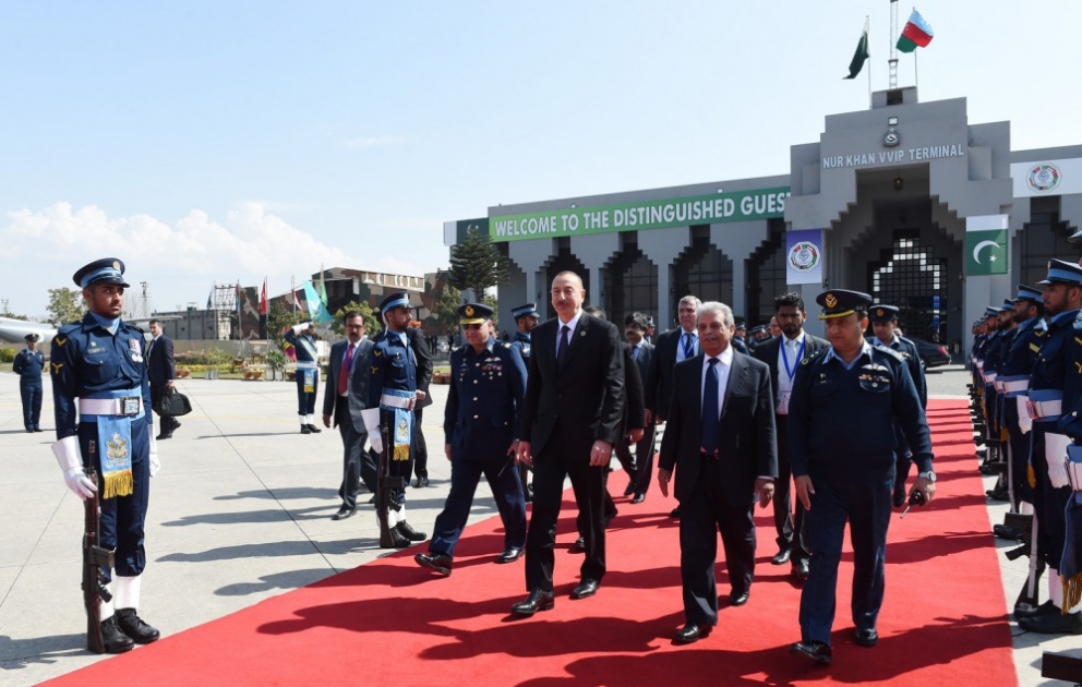 Le président Ilham Aliyev termine sa visite au Pakistan VIDEO