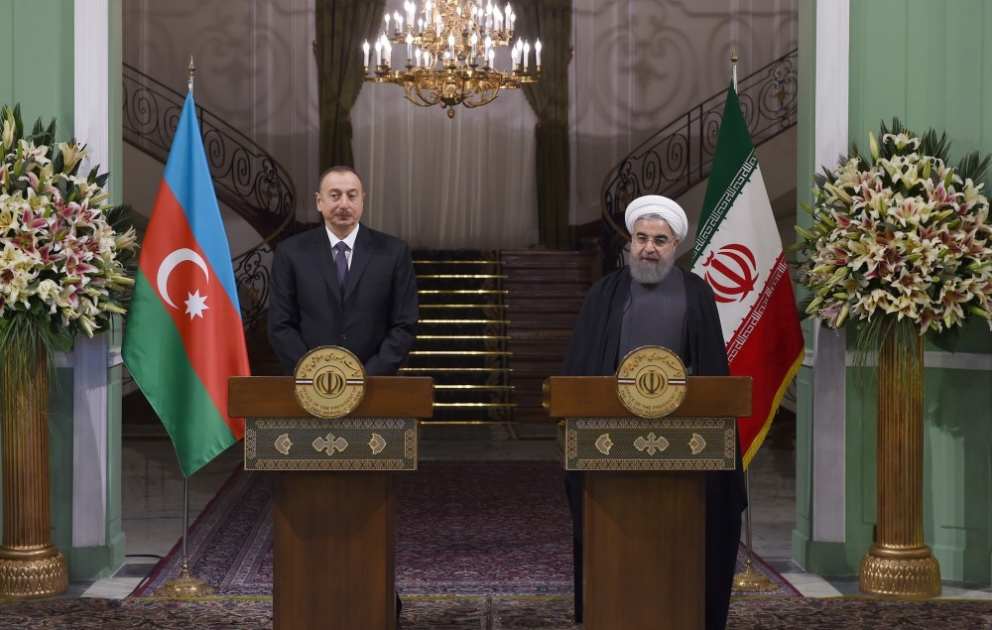 Déclaration à la presse des présidents azerbaïdjanais et iranien VIDEO