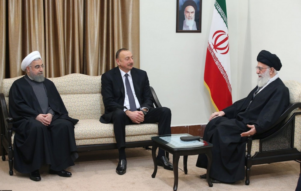 President Ilham Aliyev met with Supreme Leader of Iran Sayyid Ali Khamenei VIDEO
