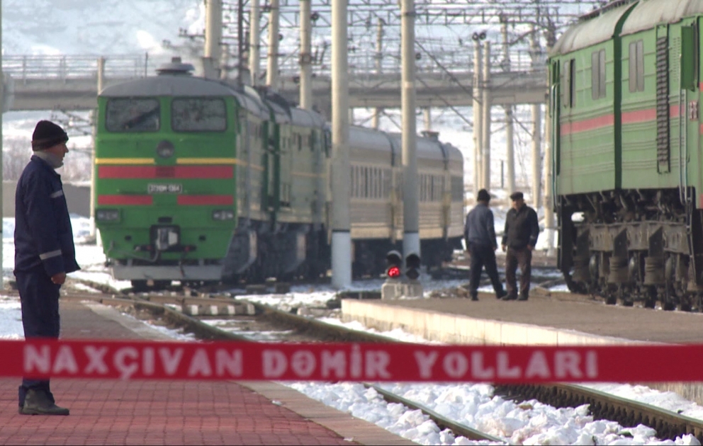 Вносятся изменения в график движения поезда Нахчыван-Мешхед ВИДЕО