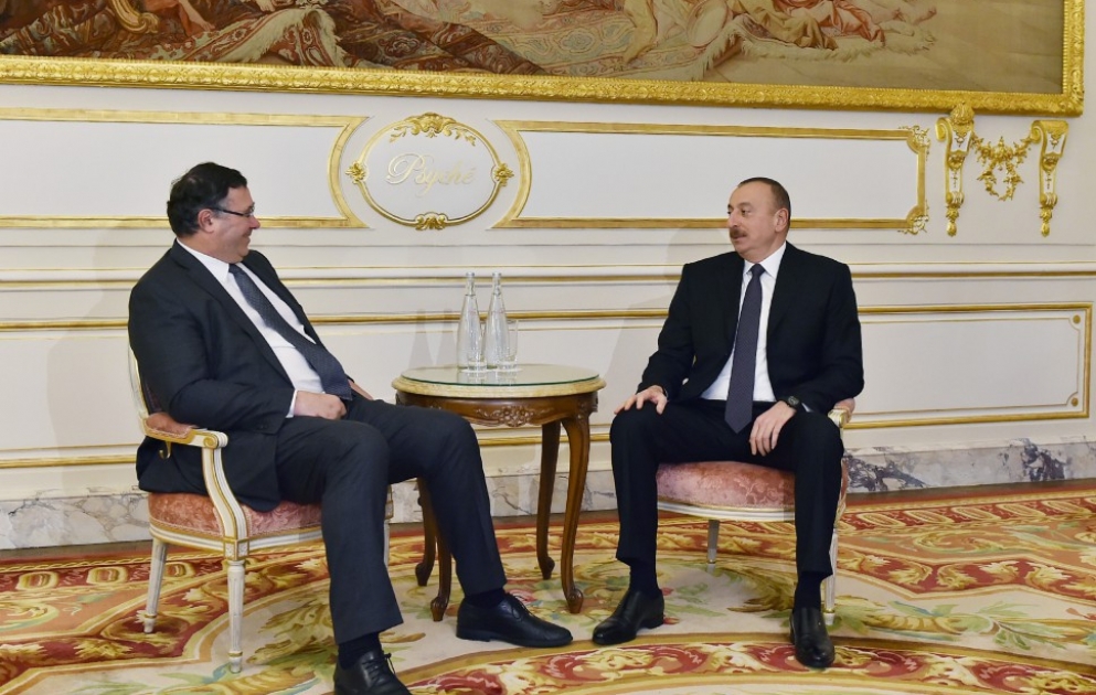 Entretien du président azerbaïdjanais avec le PDG du groupe Total VIDEO