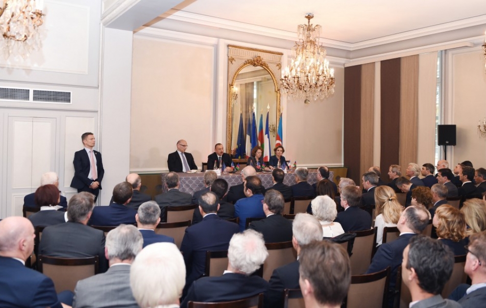 Our relations with France are of great importance, Azerbaijani President Ilham Aliyev told members of MEDEF International VIDEO
