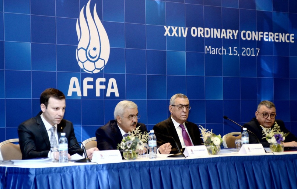 Bakıda AFFA-nın XXIV konfransı keçirilib VİDEO