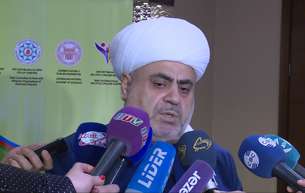 Şeyxülislam Allahşükür Paşazadə: İslam sülh, qardaşlıq, dostluq dinidir VİDEO