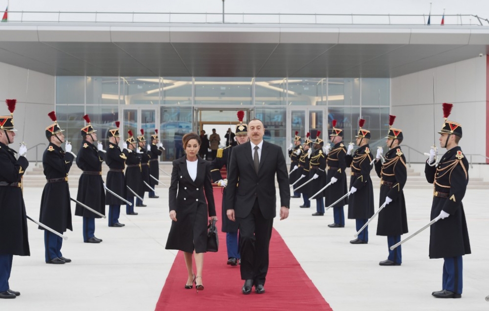 President Ilham Aliyev completed France visit VIDEO