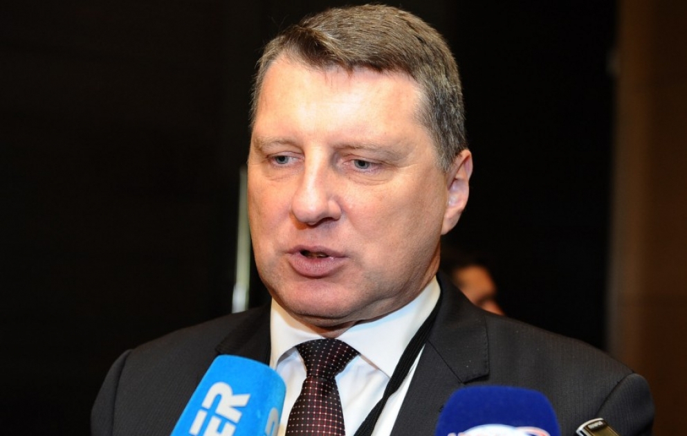 Latviya Prezidenti Raymonds Veyonis: Dağlıq Qarabağ münaqişəsi tezliklə həll olunmalıdır VİDEO