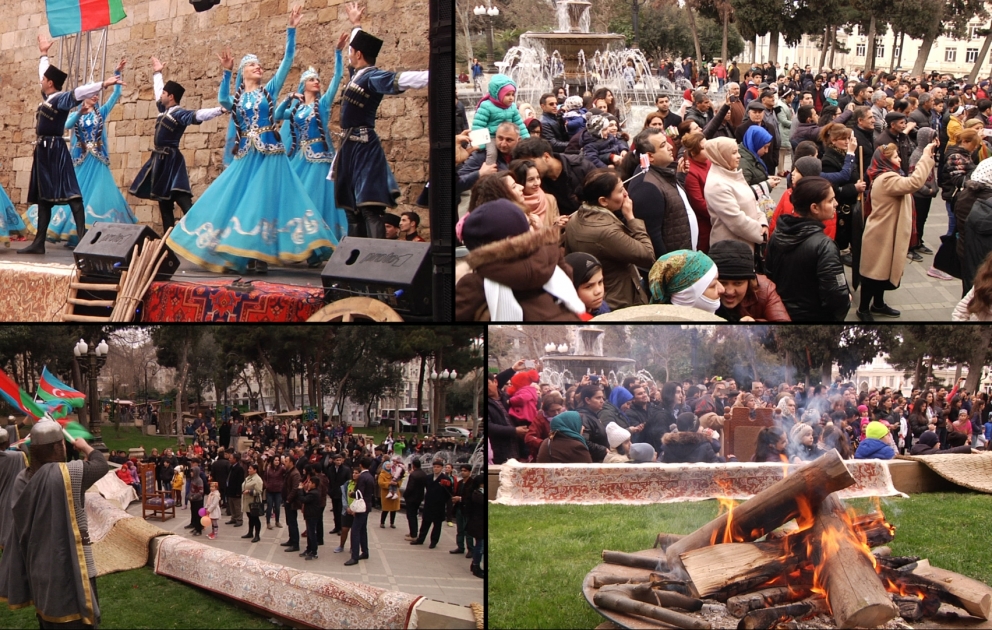 Bakıda təntənəli “Novruz” festivalı VİDEO