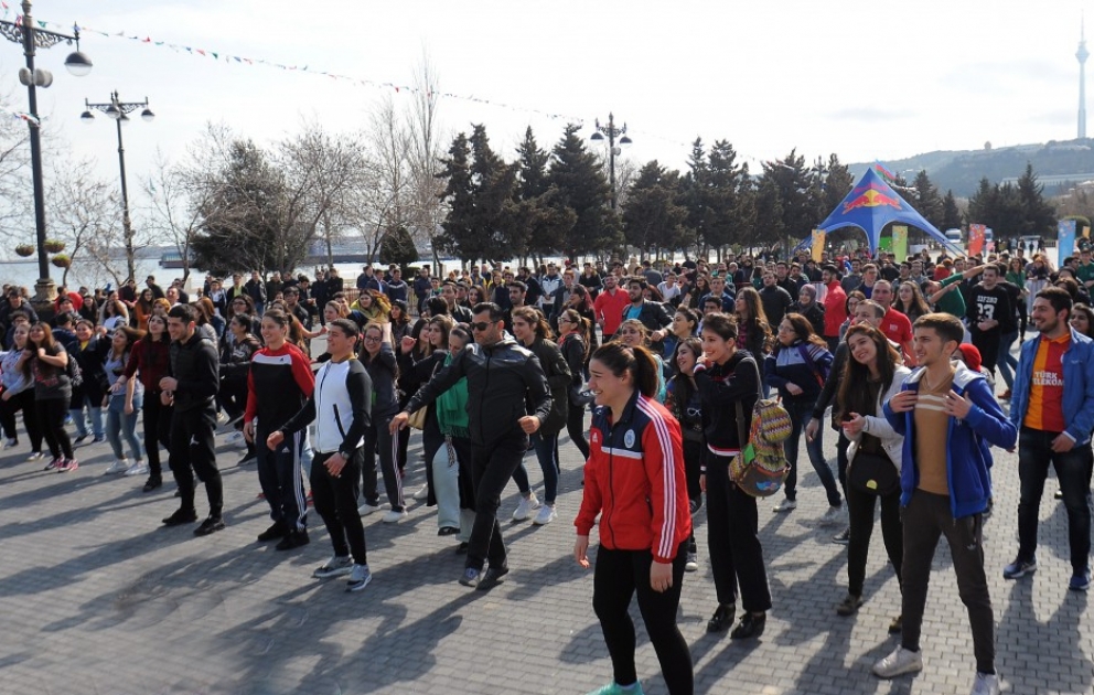 IV İslam Həmrəyliyi Oyunlarının başlamasına 50 gün qalması münasibətilə Bakıda möhtəşəm tədbir VİDEO