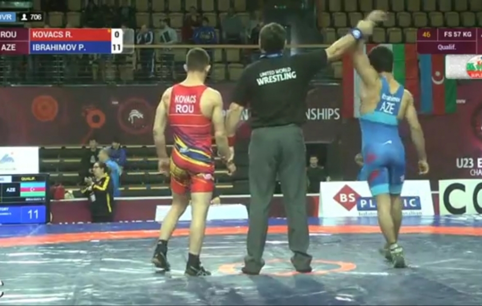 Güləşçilərimiz Avropa çempionatının ilk günündə 1 qızıl və 1 bürünc medal qazanıblar VİDEO