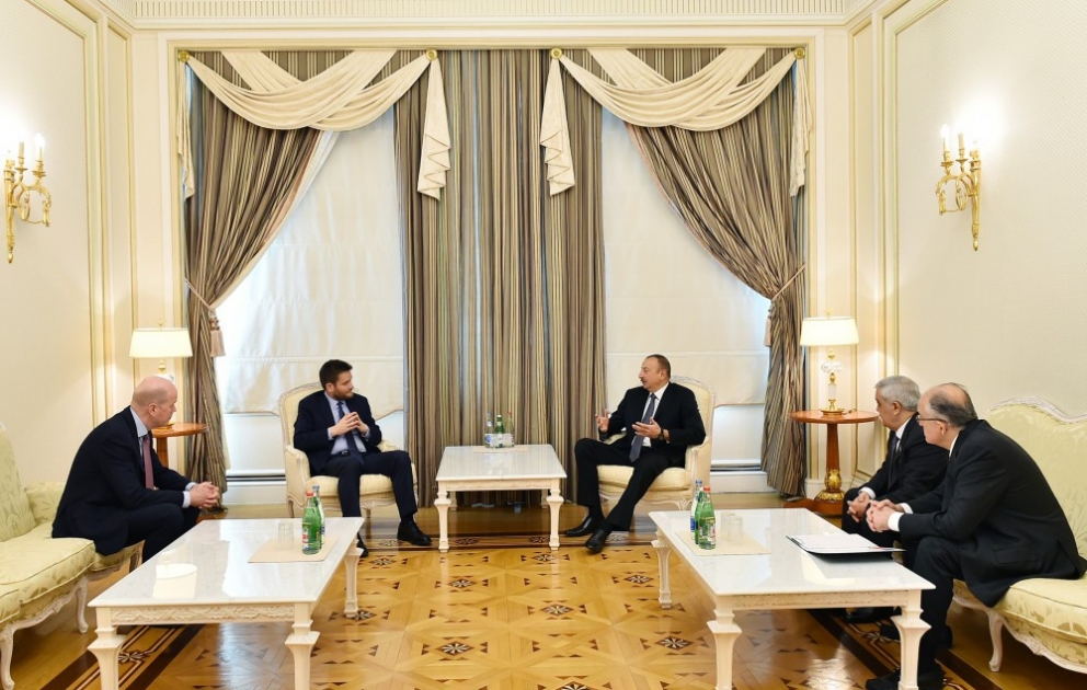 President Ilham Aliyev received BP Chief Operating Officer and Regional President VIDEO