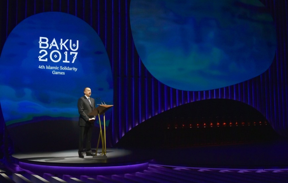 “Bakı-2017” IV İslam Həmrəyliyi Oyunlarının su səyahəti Xəzərdən başlandı  Azərbaycan Prezidenti İlham Əliyev mərasimdə iştirak edib YENİLƏNİB-3 VİDEO