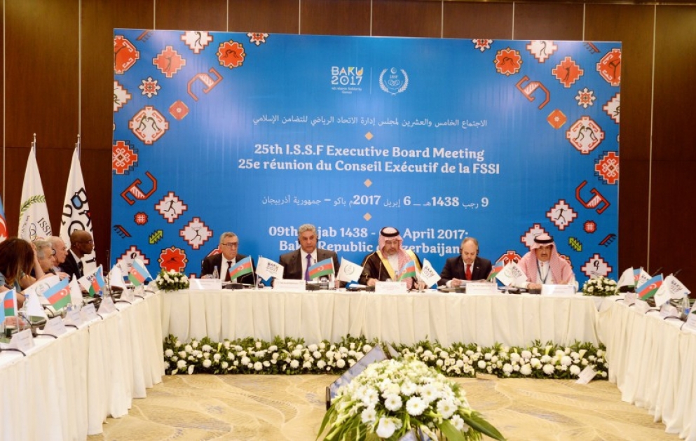 Baku hosts 25th meeting of Executive Board of Islamic Solidarity Sports Federation VIDEO