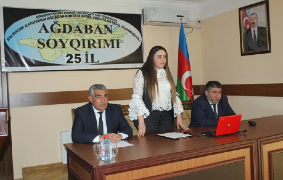 Kəlbəcərlilər Ağdaban soyqırımı qurbanlarının xatirəsini anıblar VİDEO