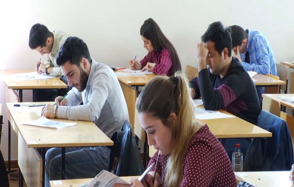 Magistratura və rezidenturaya qəbul imtahanının birinci mərhələsi keçirilib