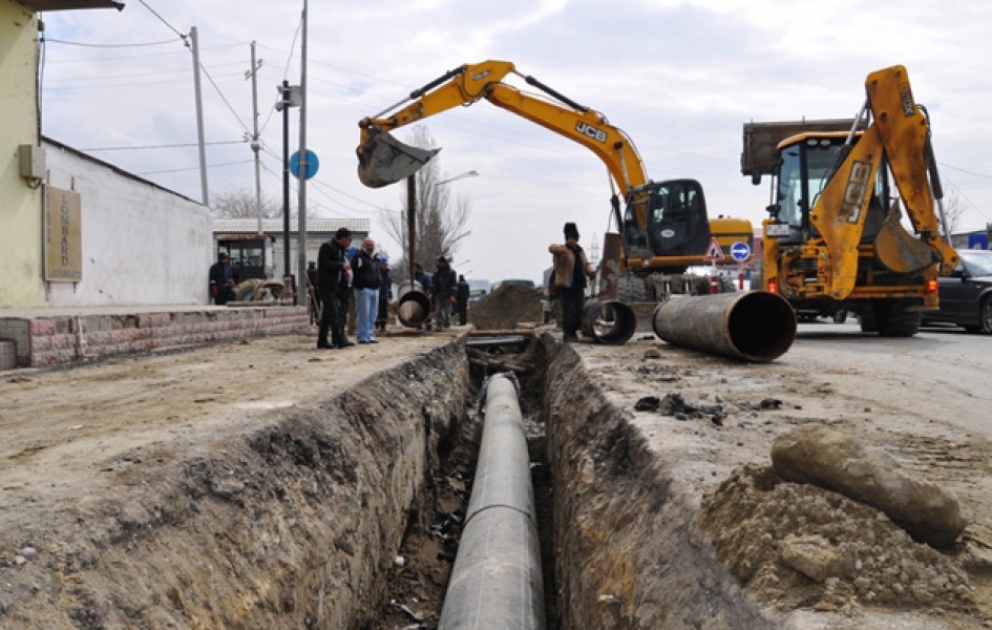 Xızı şəhəri və ətraf kəndlərin su təchizatı və kanalizasiya xidmətləri əsaslı şəkildə yaxşılaşdırılır VİDEO