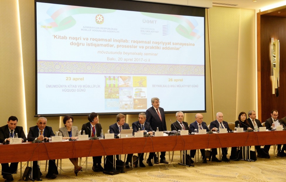 Bakıda kitab nəşri və rəqəmsal inqilab mövzusuna həsr olunan beynəlxalq seminar keçirilib VİDEO