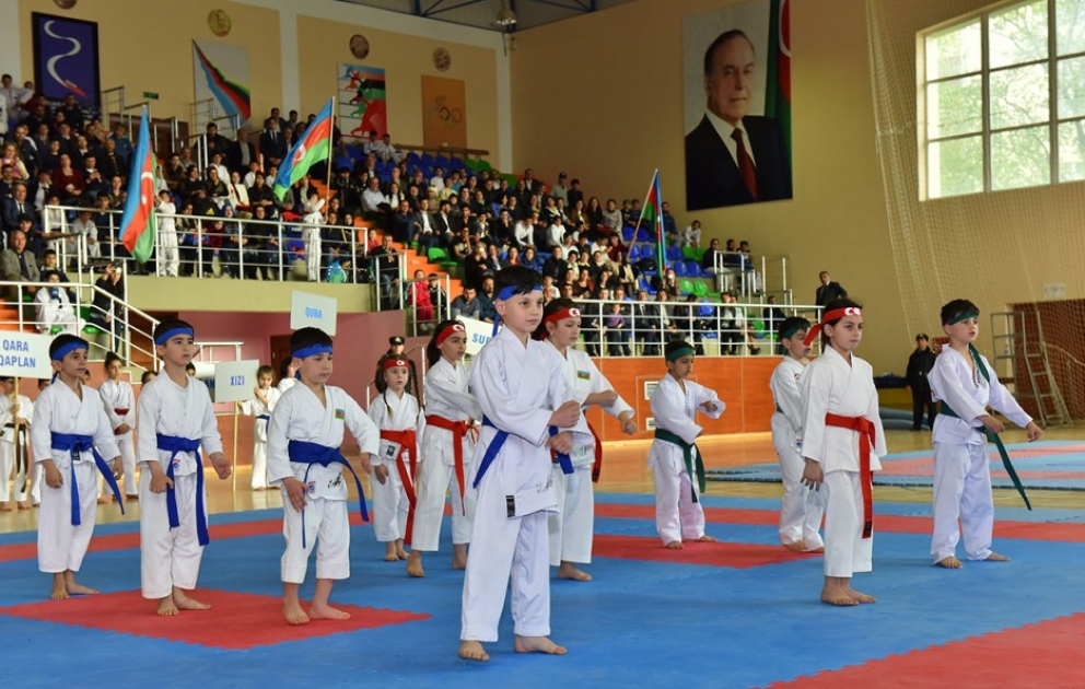 Milli Qəhrəman Albert Aqarunovun xatirəsinə həsr olunan Karate–Do üzrə V açıq çempionat keçirilib VİDEO