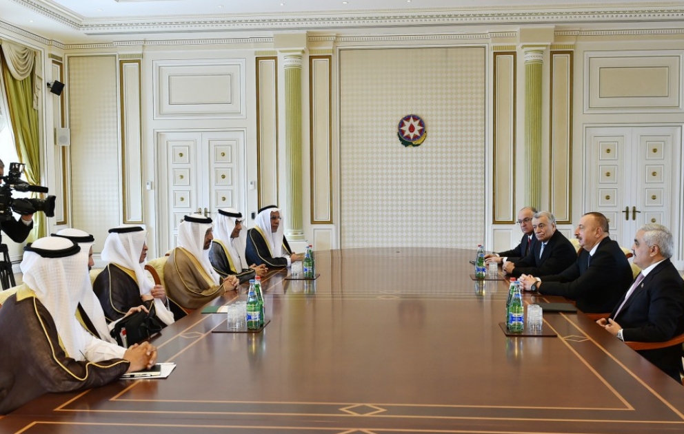 President Ilham Aliyev received delegation led by Saudi Arabian minister of energy, industry and mineral resources VIDEO