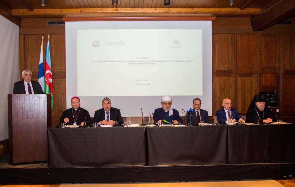 Helsinkidə “Multikulturalizm və dinlərarası tolerantlıq: Azərbaycanın təcrübəsi və onun Avropa üçün əhəmiyyəti” mövzusunda konfrans keçirilib VİDEO