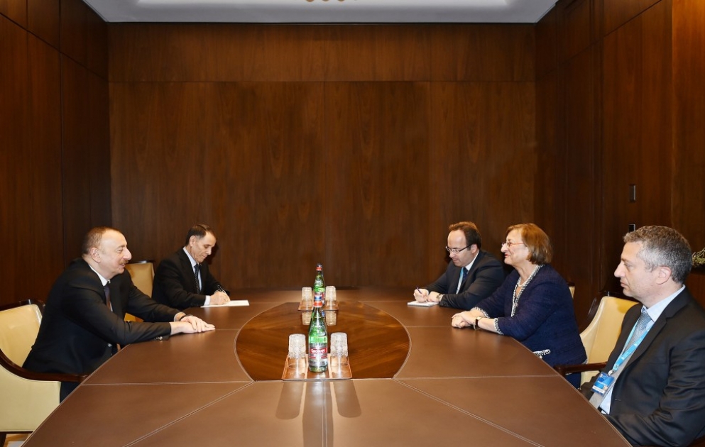 Le président Ilham Aliyev rencontre la secrétaire générale adjointe du Conseil de l’Europe VIDEO