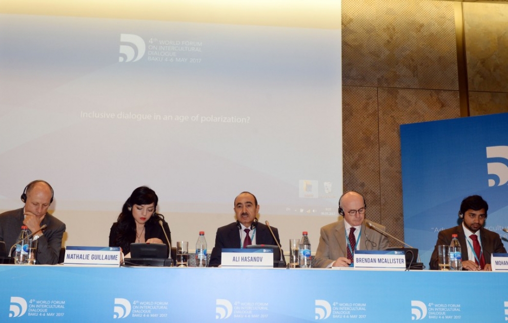 IV Ümumdünya Mədəniyyətlərarası Dialoq Forumu çərçivəsində “Qütbləşmə dövründə inklüziv dialoq” mövzusunda müzakirələr aparılıb YENİLƏNİB VİDEO