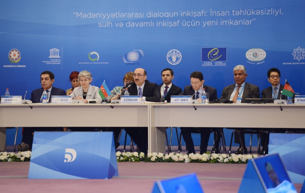Dördüncü Ümumdünya Mədəniyyətlərarası Dialoq Forumunun üçüncü Nazirlər Görüşü VİDEO