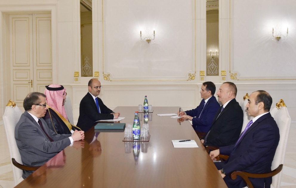 President Ilham Aliyev received Saudi Minister of State for Gulf Affairs VIDEO