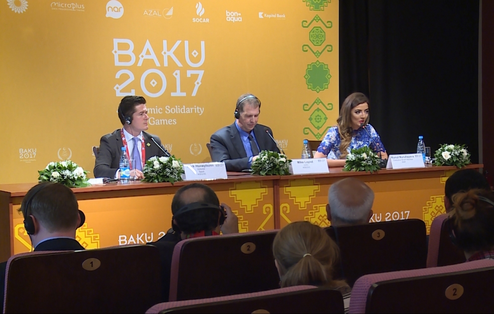 Mayk Loynd: IV İslam Həmrəyliyi Oyunlarının möhtəşəm açılış mərasimi daim yaddaşlarda qalacaq VİDEO