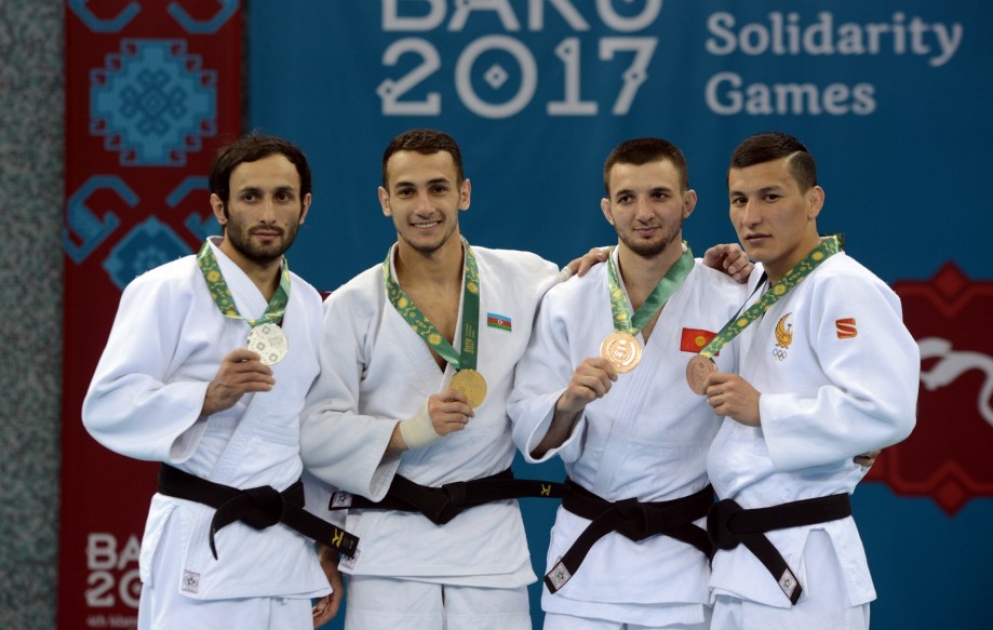 Третью золотую медаль в актив Азербайджана на «Баку-2017» записал дзюдоист Орхан Сафаров ВИДЕО