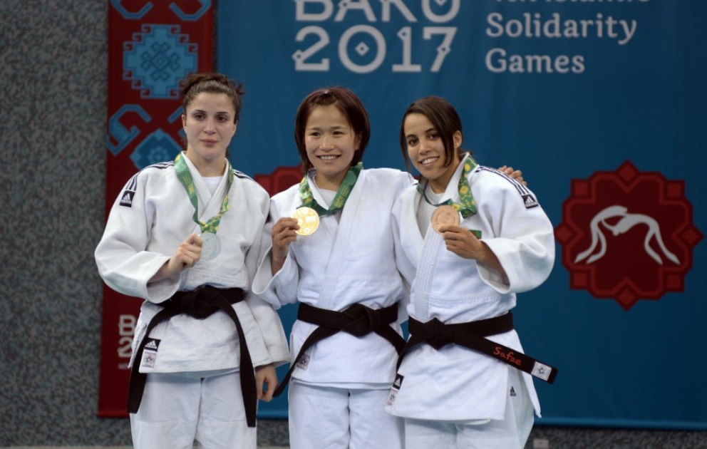 Azerbaijani judo team wins first gold at Baku 2017 VIDEO