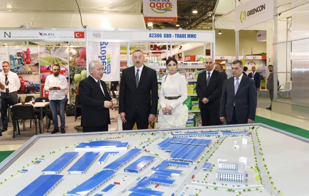 President Ilham Aliyev viewed 22nd World Food Azerbaijan 2017 and 11th CaspianAgro 2017 exhibitions VIDEO