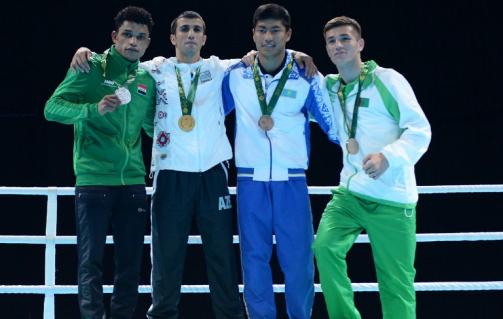 Azərbaycan boksçularının İslamiadada ilk qızıl medalı VİDEO