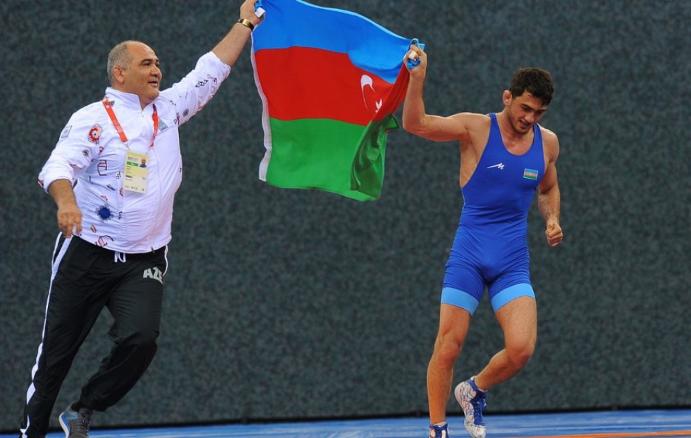 Hacı Əliyev İslamiadada Azərbaycanın aktivinə 65-ci qızıl medalı yazdırıb VİDEO
