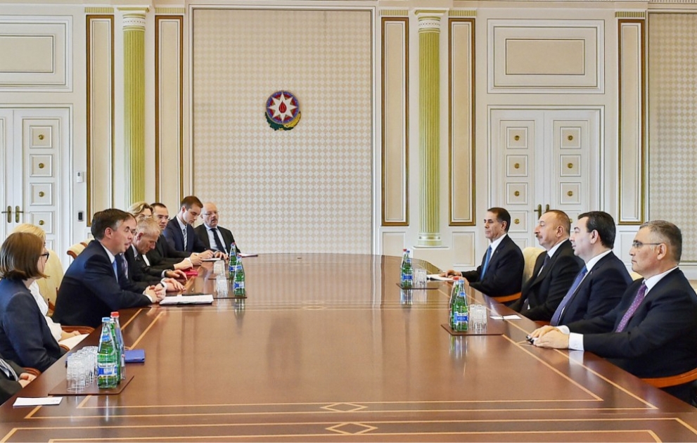 President Ilham Aliyev received European Parliament delegation VIDEO