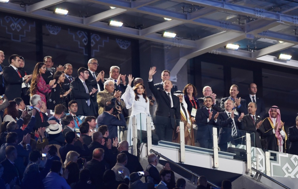 4th Islamic Solidarity Games wrapped up with solemn Closing Ceremony at Baku Olympic StadiumPresident Ilham Aliyev attended the ceremony VIDEO