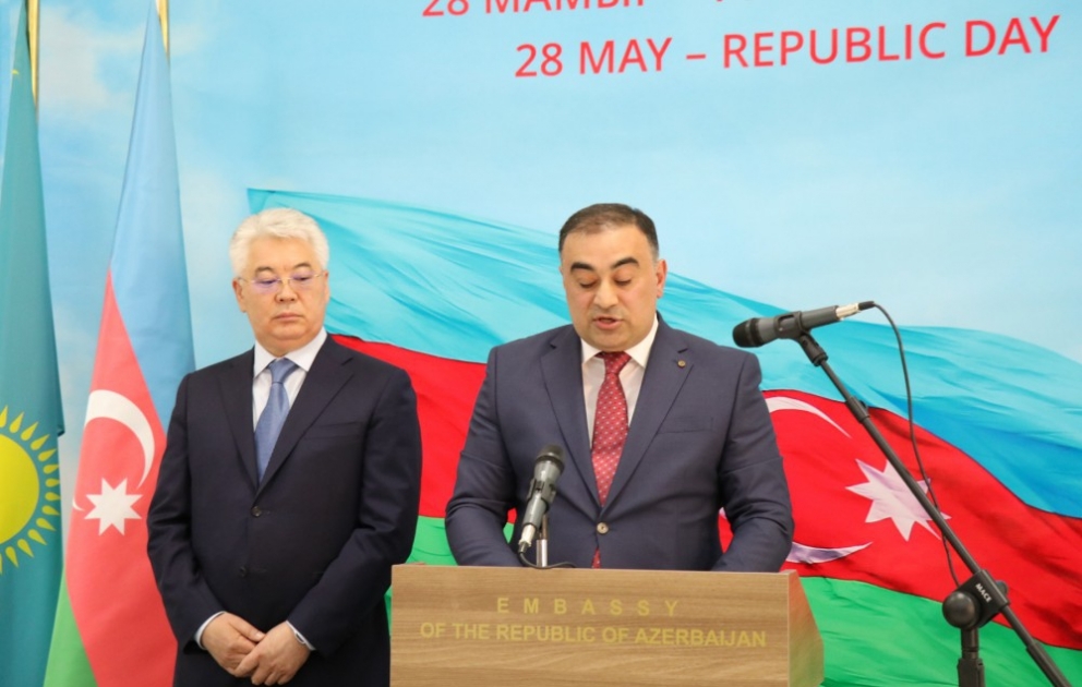 Astanada 28 May - Respublika Günü münasibətilə qəbul keçirilib VİDEO