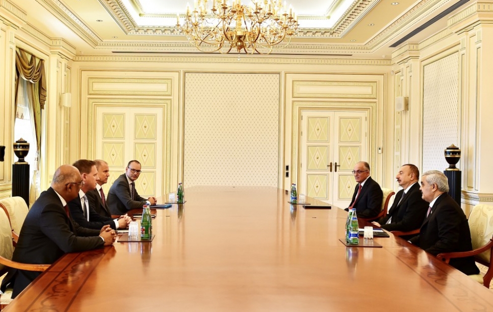President Ilham Aliyev received Statoil Executive Vice-President VIDEO
