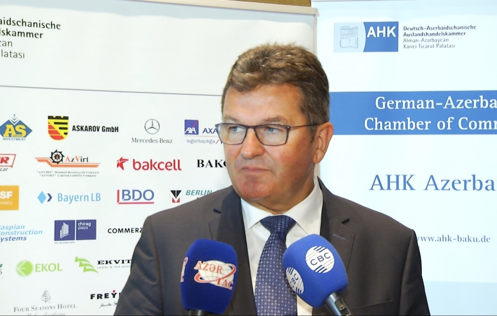 Franz Yozef Pşirer: Azərbaycan Bavariyanın MDB məkanında üçüncü mühüm ticarət tərəfdaşıdır VİDEO