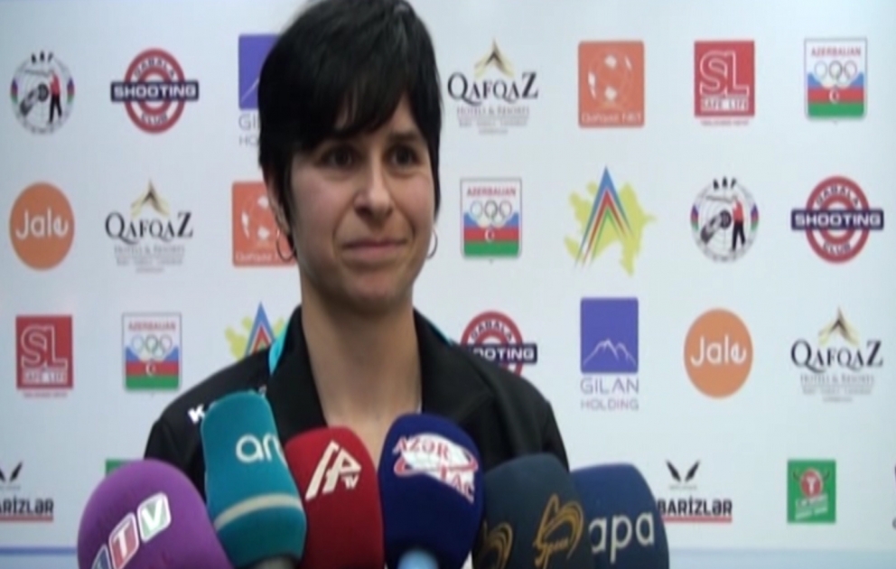 Silviya Steyner: Azərbaycanda gənclər arasında atıcılığa böyük maraq var VİDEO