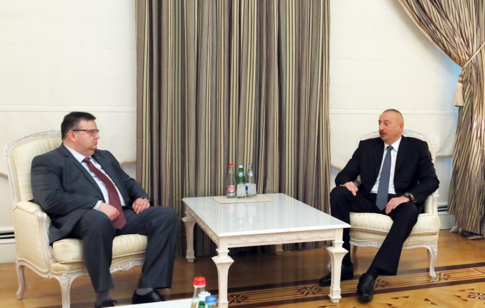 President Ilham Aliyev received delegation led by Bulgarian Prosecutor General VIDEO