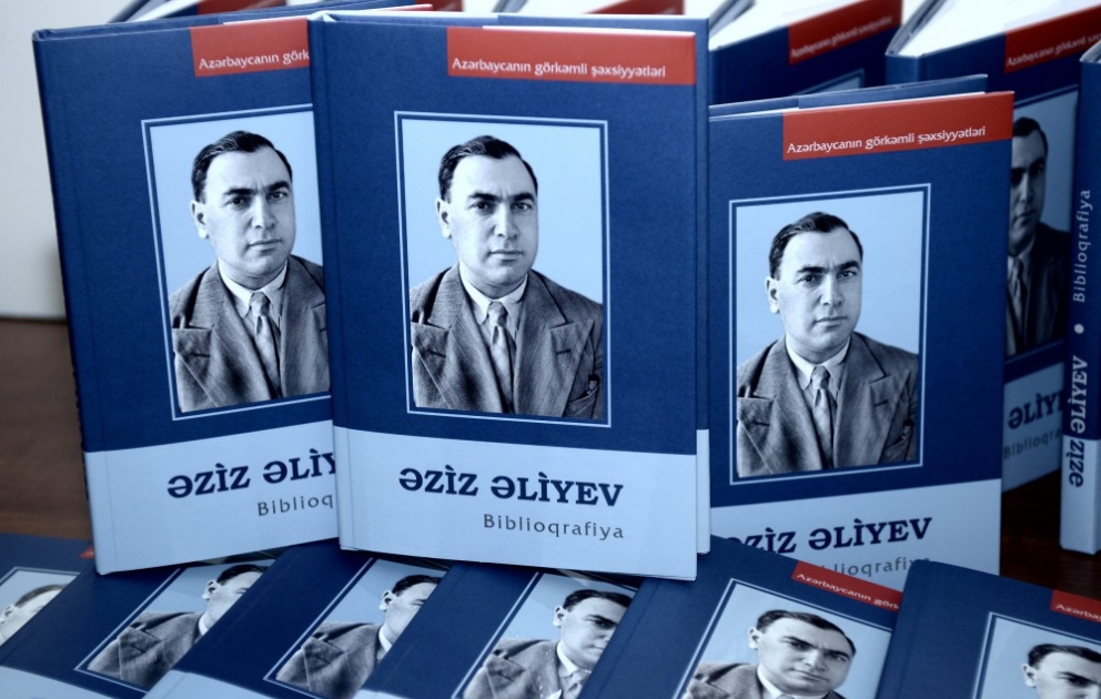 “Əziz Əliyev. Biblioqrafiya” kitabının və elektron məlumat bazasının təqdimatı olub VİDEO