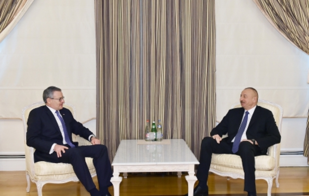 Präsident Ilham Aliyev empfängt Außenminister von Costa Rica VIDEO